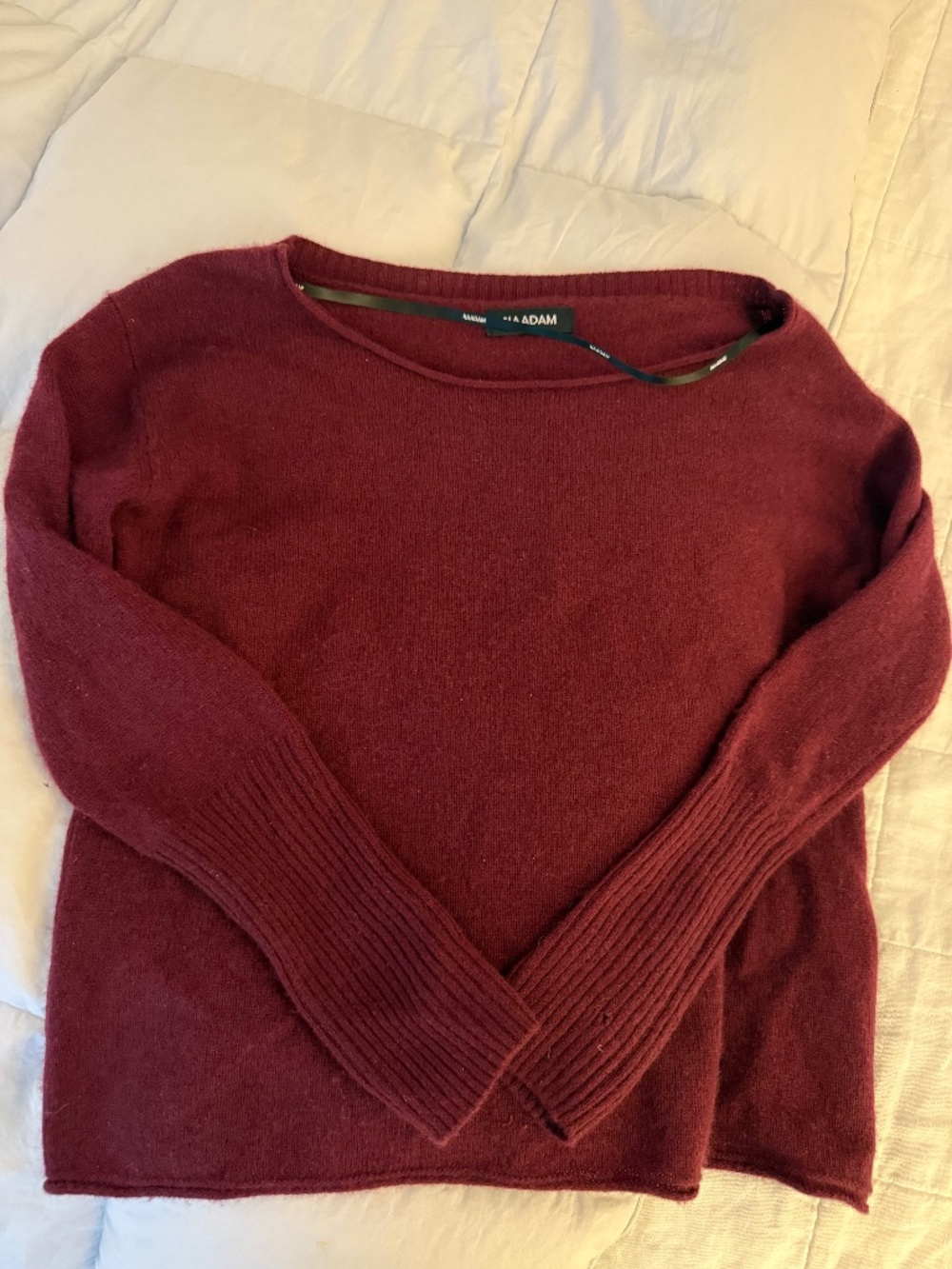 NAADAM - XS - Lightweight Cashmere Boatneck Sweater